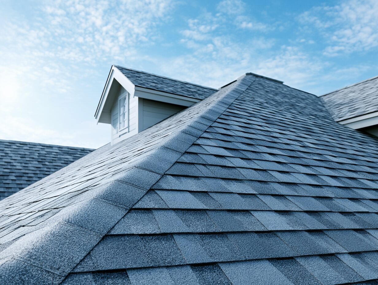 Asphalt shingle roofing