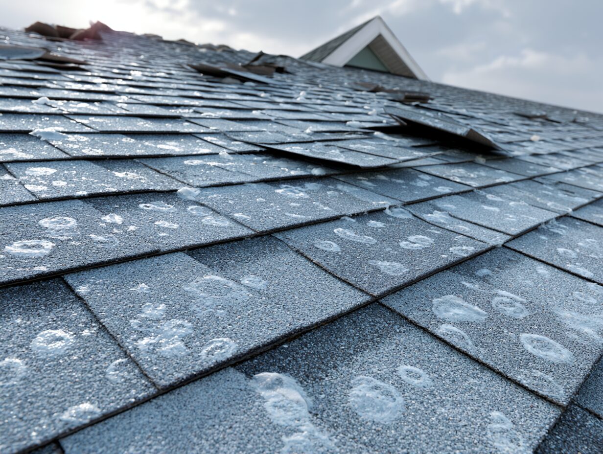 Storm damage inspection